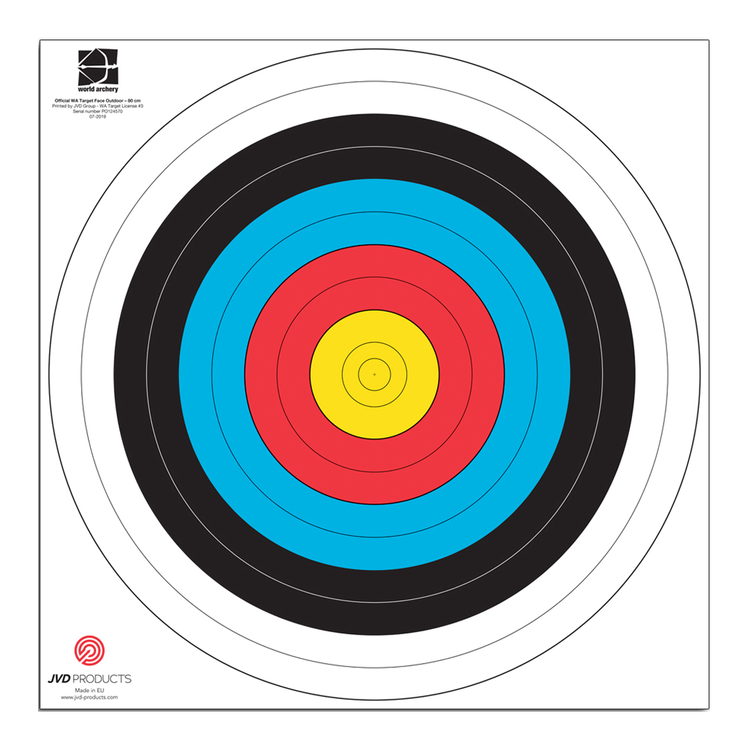 JVD Target Face Fita 80 cm