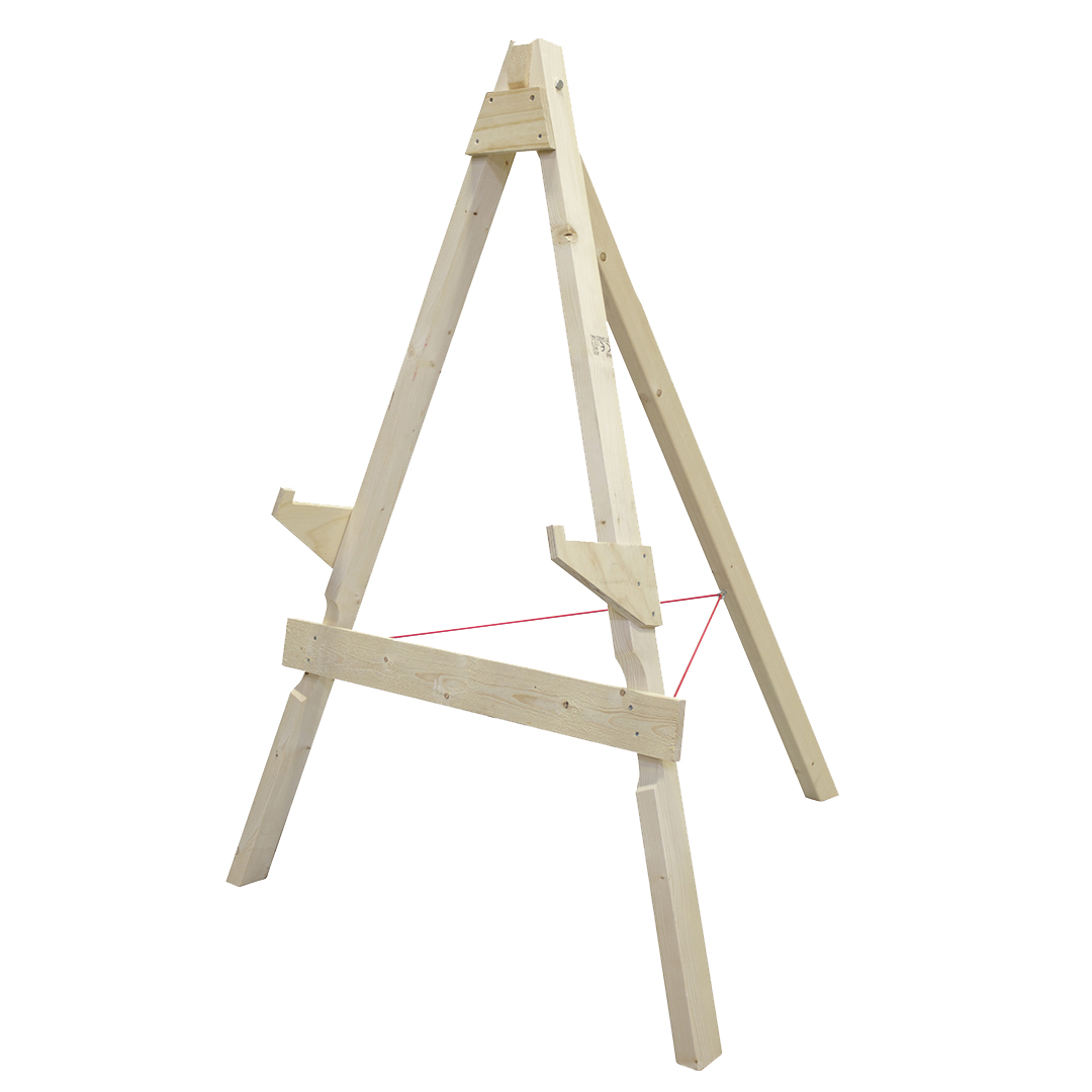 JVD Target Stand Wood 3-Leg Small for Target