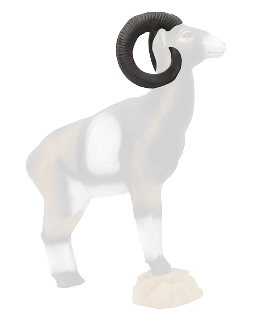 SRT Target 3D Part Muflon Horns