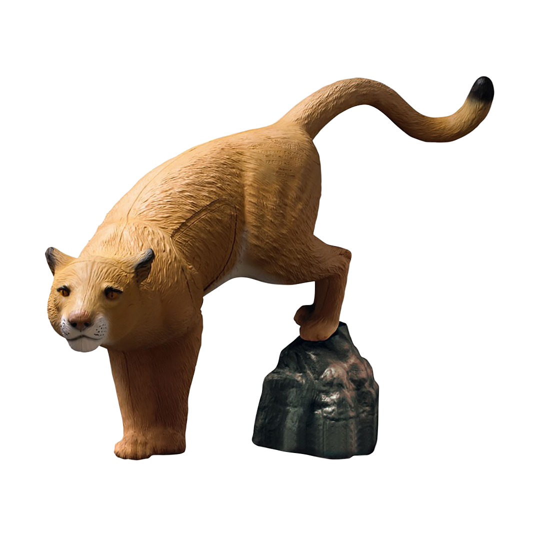 Rinehart Target 3D Mountain Lion w/Rock