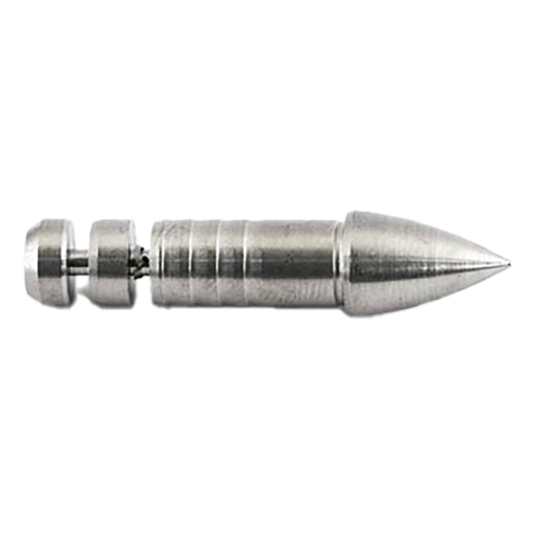 Black Eagle Point Weight Adjustable Glue-In .2445 Silver
