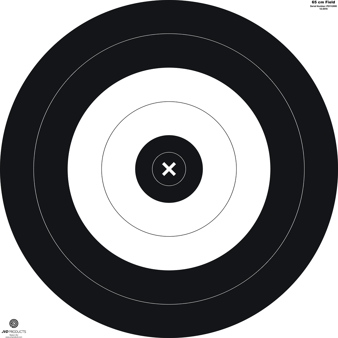 JVD Products Target Face IFAA Field 65 cm