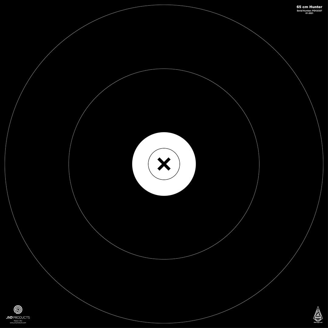 JVD Products Target Face IFAA Hunter 65 cm