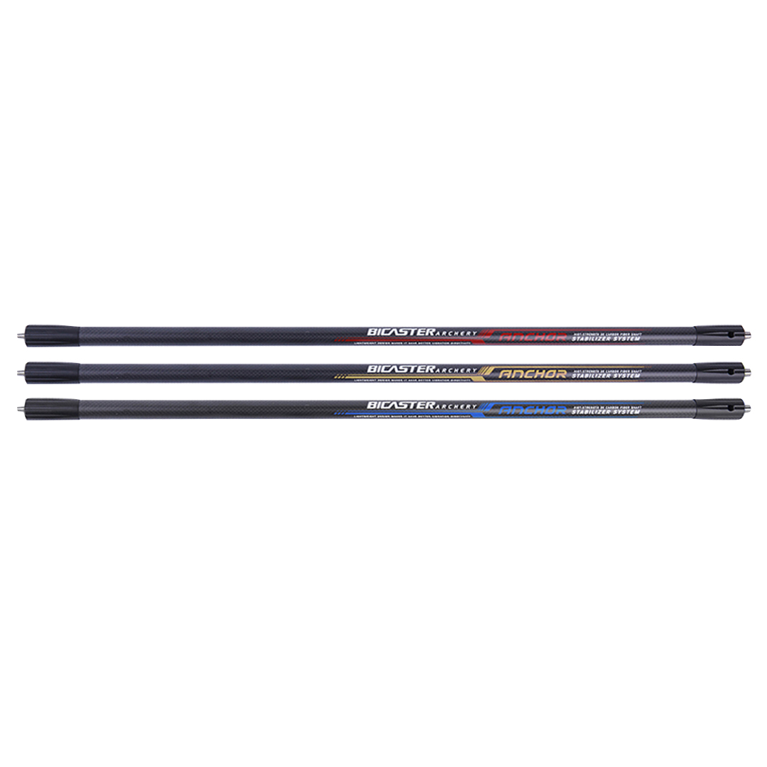 Bicaster Archery Stabilizer Long Carbon Anchor