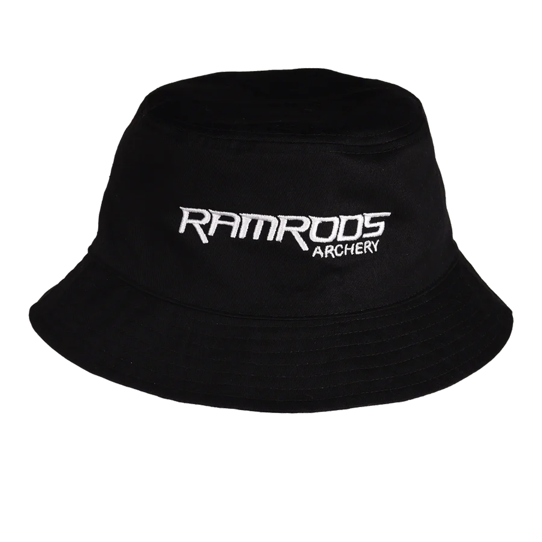 Ramrods Hat Bucket Reversible Black and White